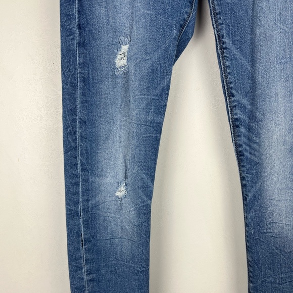 Lucky Brand Sasha Super Skinny Jeans Mid Rise Distressed Womens Size 4/27 - Picture 3 of 12